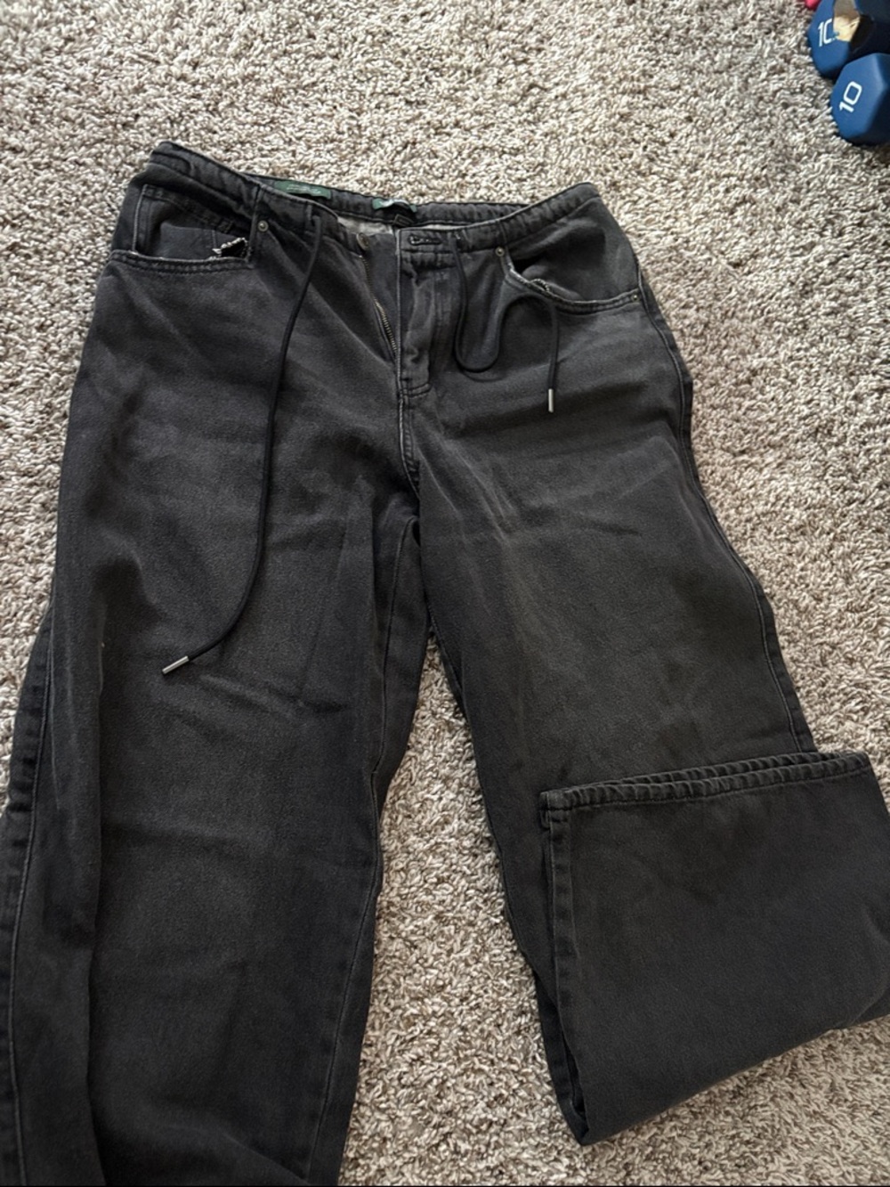 wild fable Black Boyfriend Jeans - Relaxed Fit